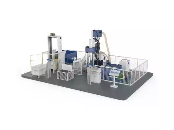 Máy đóng bánh đồng chip